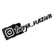Naklejka INSTAGRAM